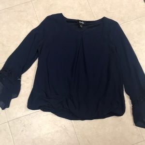 By&By brand navy blue blouse